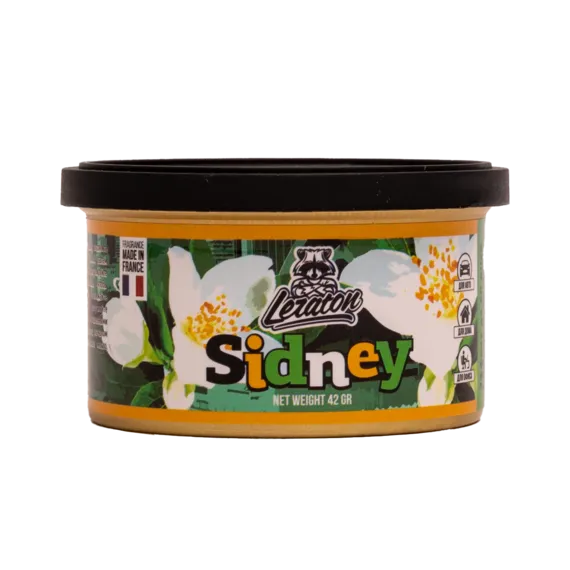 Ароматизатор для автомобиля в банке LERATON Sidney (Jasmine/Жасмин) 