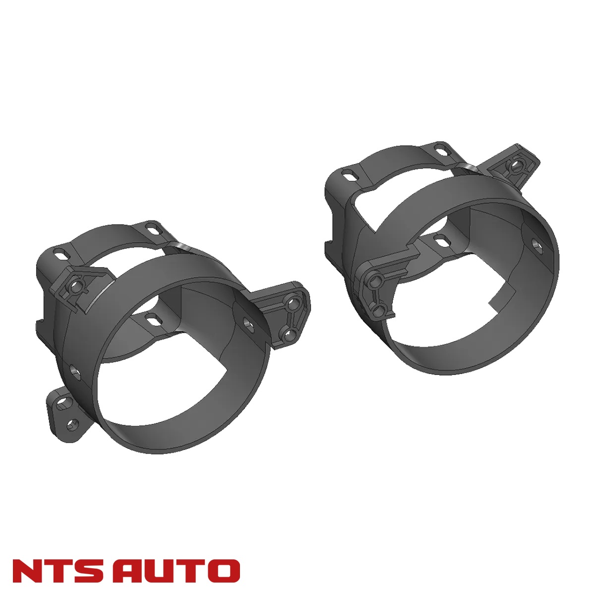 Крепление изготовленное на 3D принтере для Mercedes Vito W212