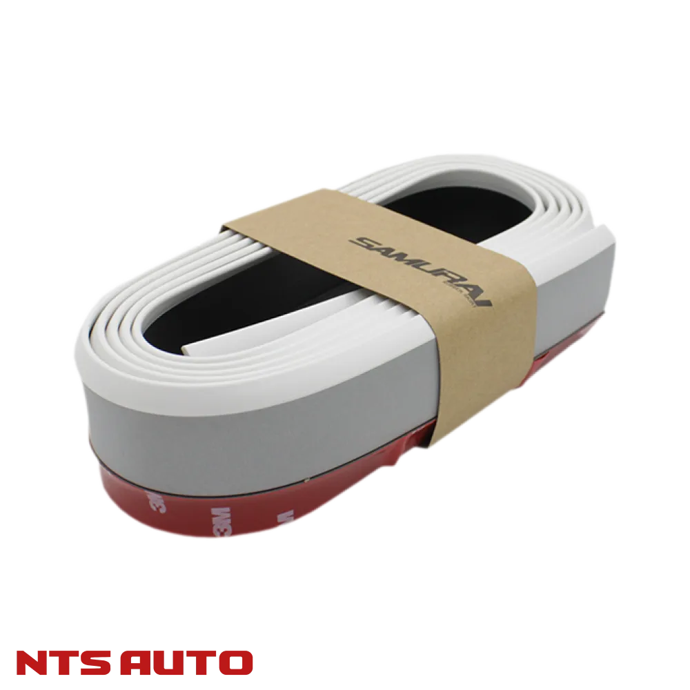 Губа SAMURAI светоотражающая белая