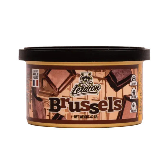 Ароматизатор для автомобиля в банке LERATON Brussels (Chocolate/Шоколад) 