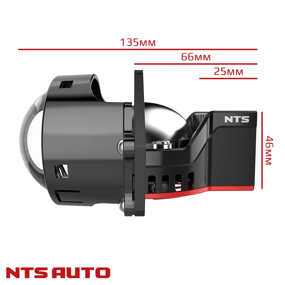 BI-LED линза "PHOENIX" 3 дюйма 12V 6300K