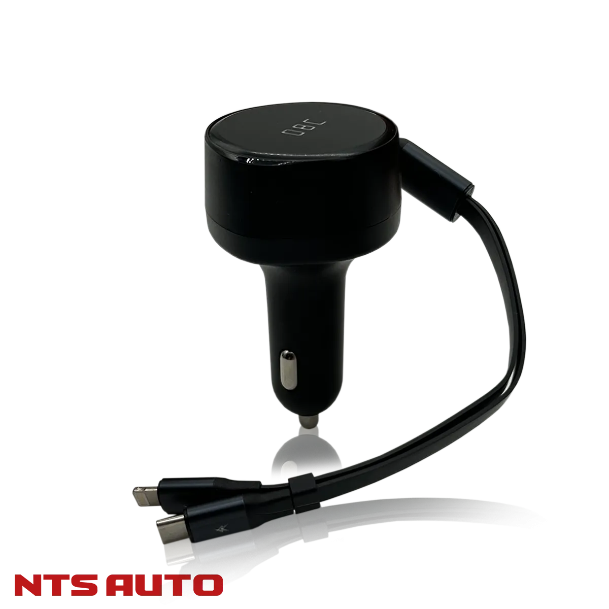 Зарядное устройство 2 в 1 Lightning и TYPE-C