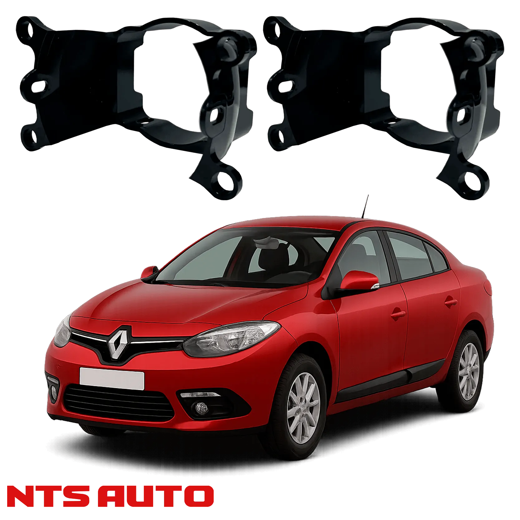 Крепления для противотуманных фар на Renault Fluence (2009-2017)