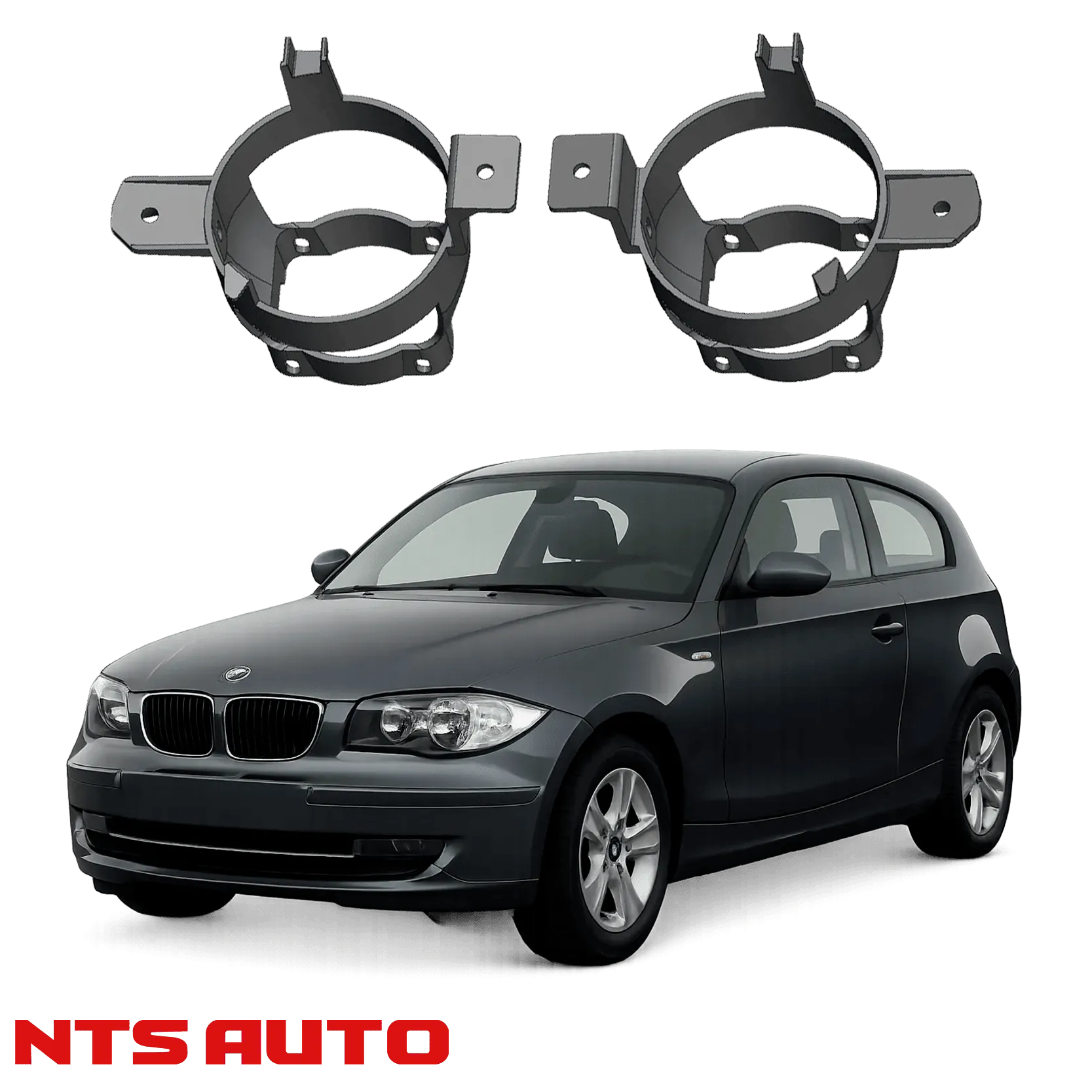 Крепления для противотуманных фар на BMW E81 (2004 – 2011)