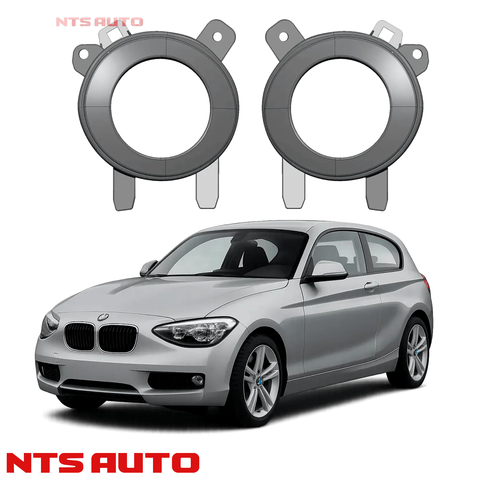Крепления для противотуманных фар на BMW 1 серии (F20/F21 LCI) 2015–2019