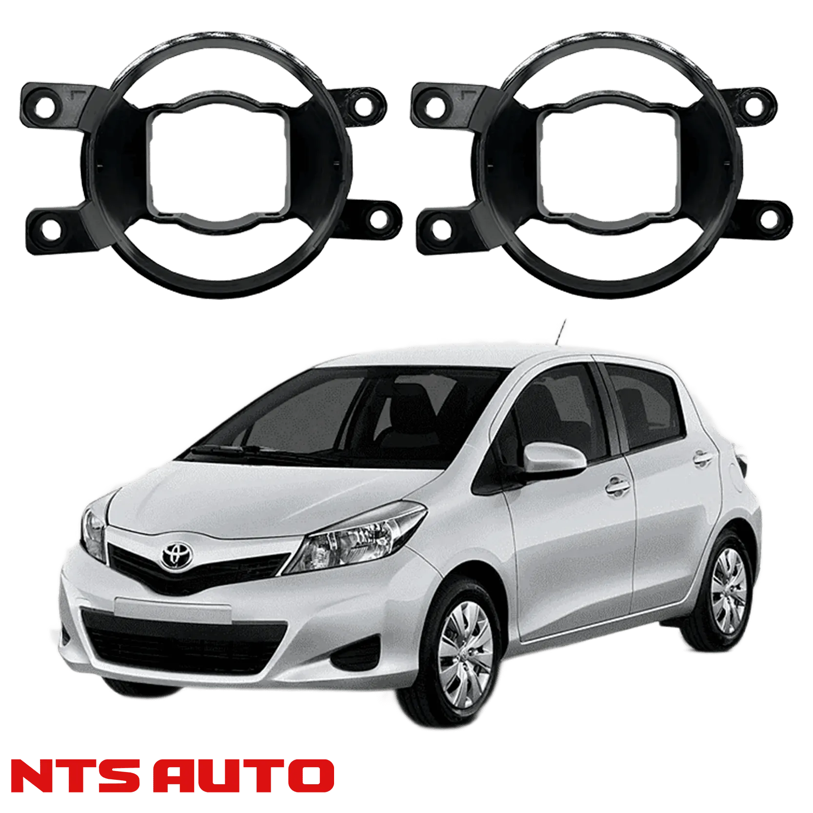 Крепления для противотуманных фар на Toyota Yaris (2007–2014)