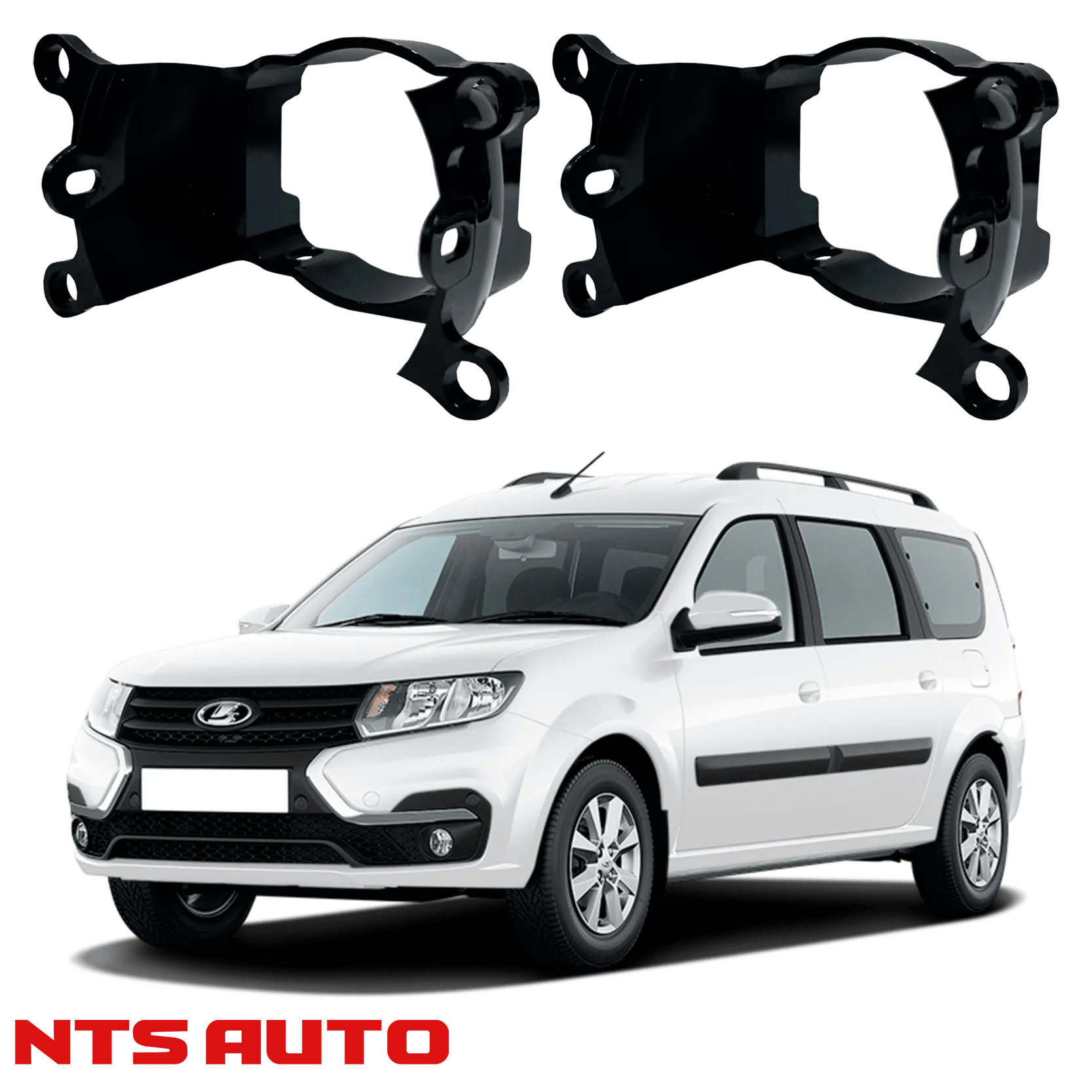 Крепления для противотуманных фар на Lada Largus FL Cross (2021-н.в.)