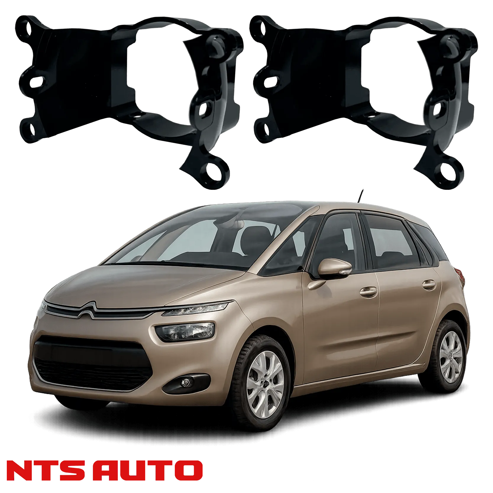 Крепления для противотуманных фар на Citroen C4 Picasso I (UD) (2007-2014)