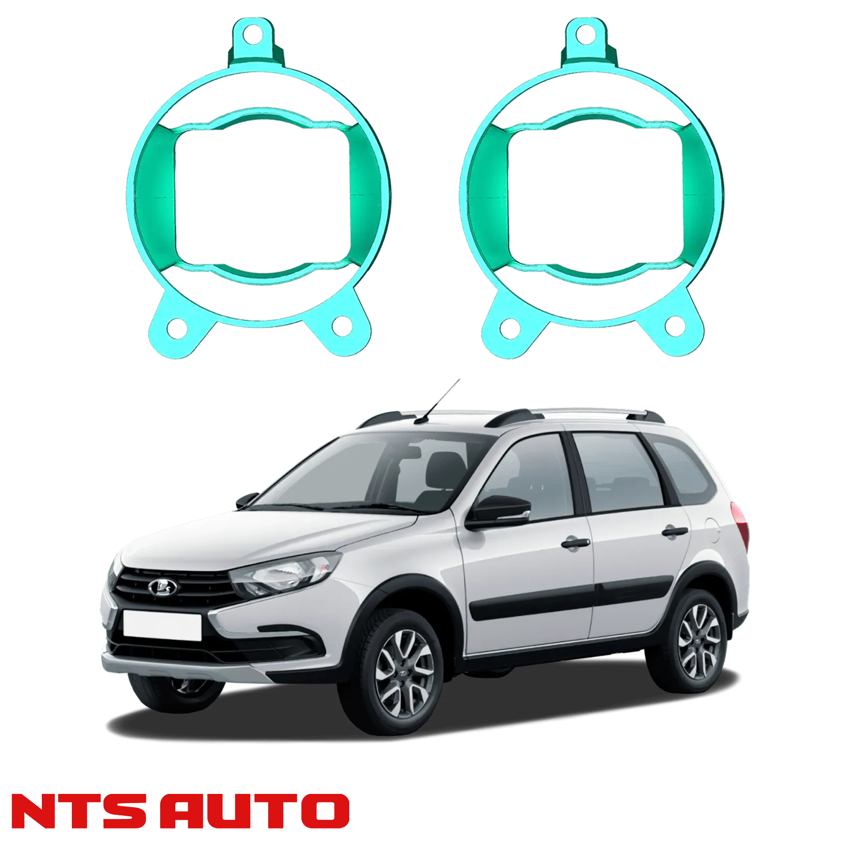 Крепления для противотуманных фар на Lada Granta Cross (2018-н.в.)