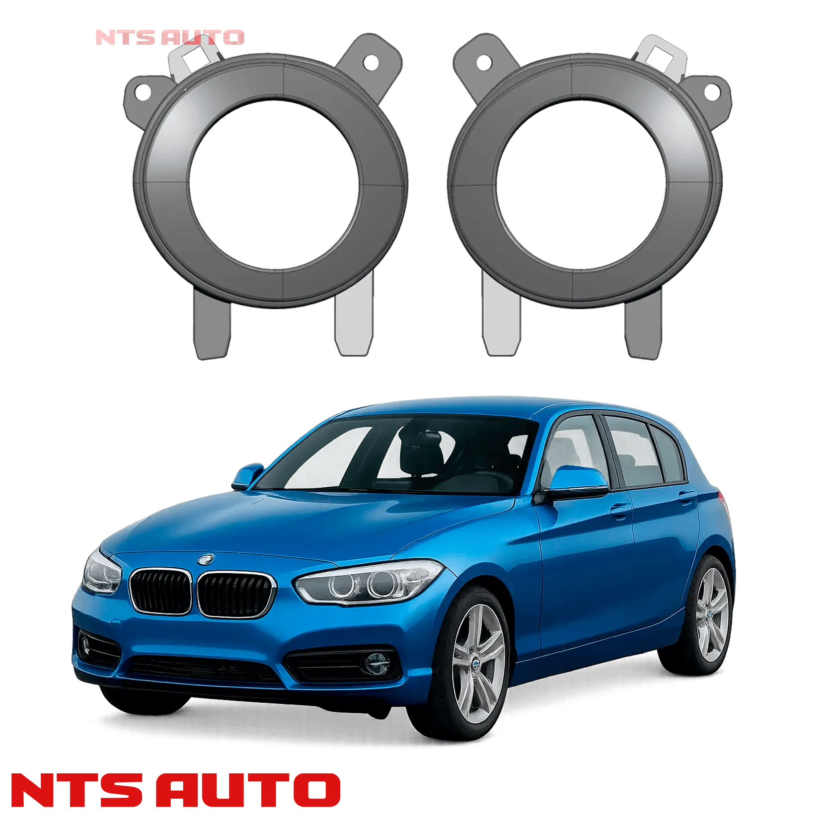 Крепления для противотуманных фар на BMW 1 серии (F20/F21) 2011–2019